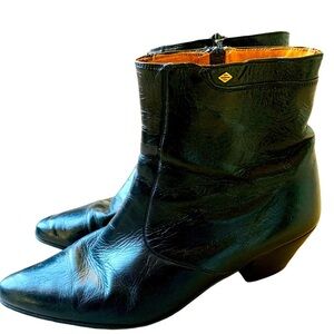 Marlon Vintage Men’s Soft Leather Black Boots